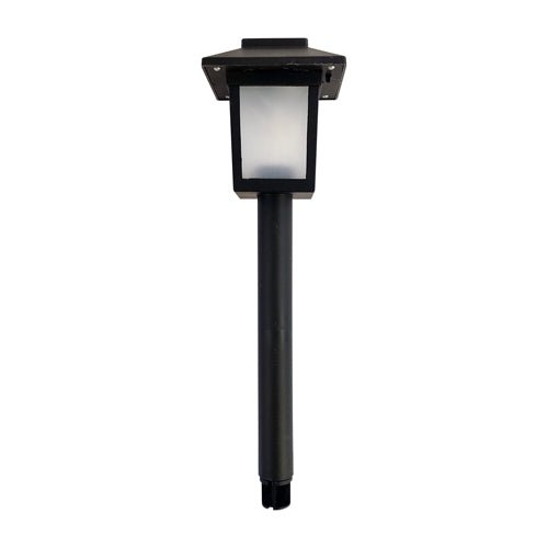 Black Tudor Solar Stake Light 28cm