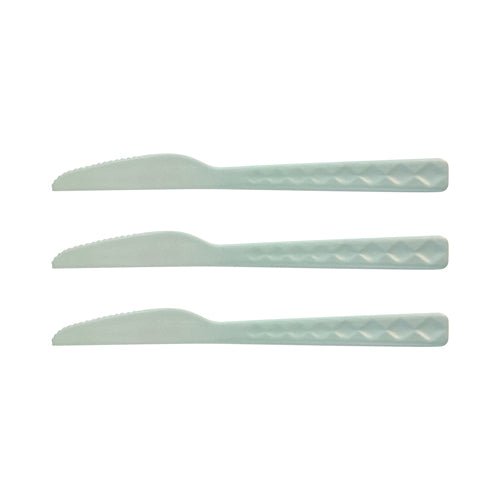 Bamboo Melamine Trendy 3 Piece Knife Set