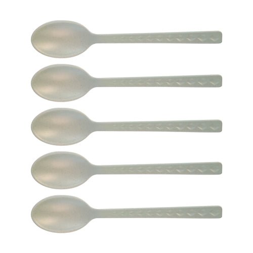 Bamboo Melamine Trendy Tableware 5 Piece Teaspoon Set