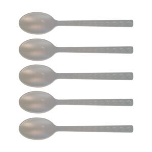 Bamboo Melamine Trendy Tableware 5 Piece Teaspoon Set