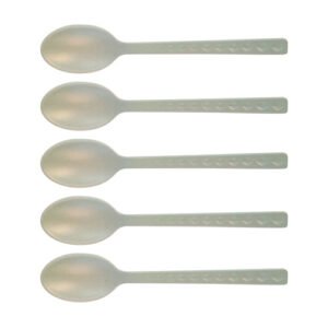 Bamboo Melamine Trendy Tableware 5 Piece Teaspoon Set
