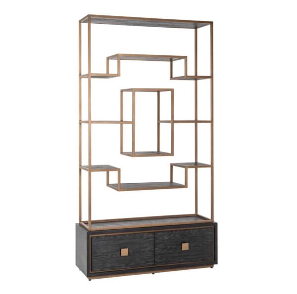 Luxury Brass Detailed Display Unit