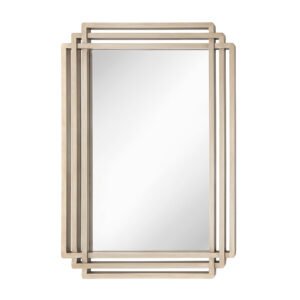 Champagne Silver Leaf Mirror