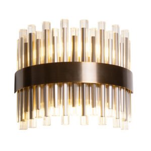 Luxury Antique Brass Wall Lamp