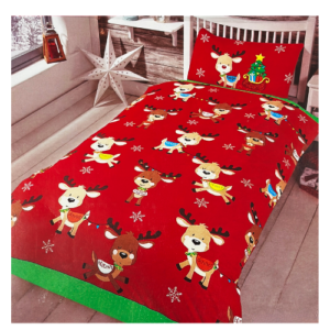 Christmas Kids Single Duvet Cover Set Assorted Designs