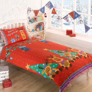 Christmas Kids Single Duvet Cover Set Assorted Designs