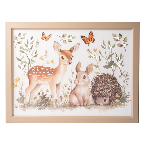 Woodland Animals Lap Tray with Cushioned Base 44cm