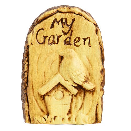 Garden Log Sign Assorted Design