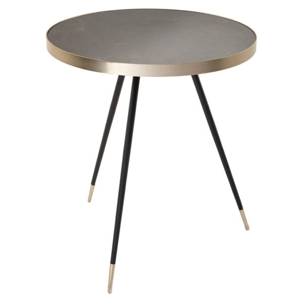 Caviar Marble Side Table