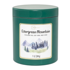 Mainstays Evergreen Mountain Scented Candle 7oz (198.4g)