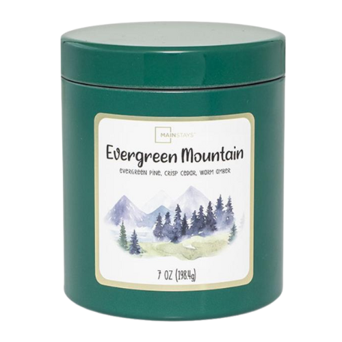Mainstays Evergreen Mountain Scented Candle 7oz (198.4g)