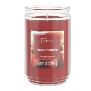 Mainstays Apple Pumpkin Scented Candle 20oz (566g)