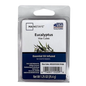 Mainstays Eucalyptus Wax Melt Cubes 6 Pack 35.4g