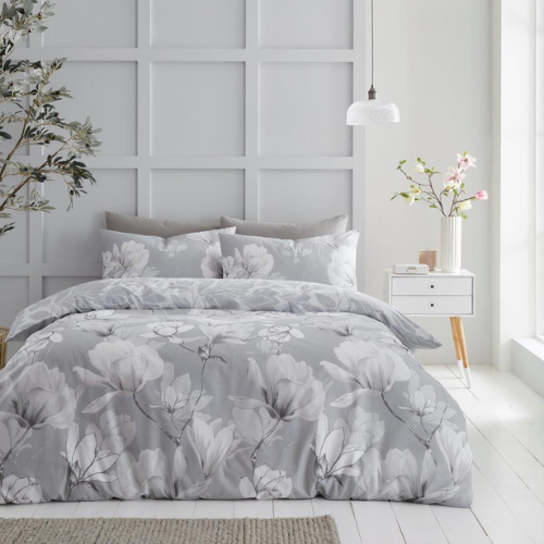 Magnolia Dream Printed Duvet Cover Set Assorted Colours Size