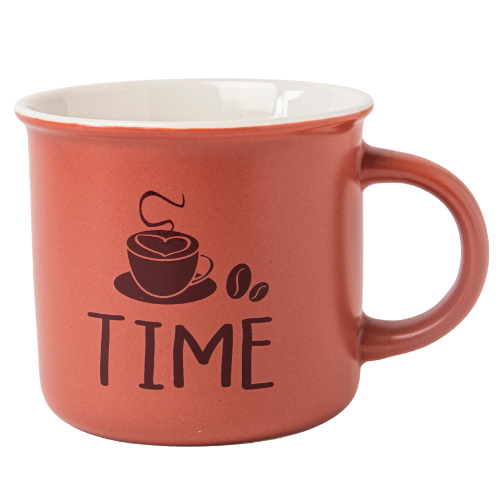 New Bone China Decal Coffee Quote Ceramic Mug 390ml Assorted Designs