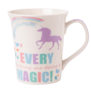 Bone China Pastel Unicorn Mug 350ml Assorted Designs