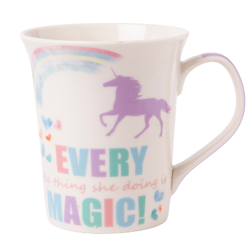 Bone China Pastel Unicorn Mug 350ml Assorted Designs