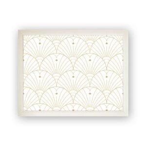 Sunburst Arch Print Lap Tray with Cushioned Base 45cm