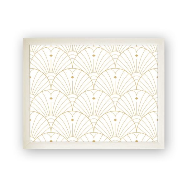 Sunburst Arch Print Lap Tray with Cushioned Base 45cm