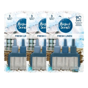 Perfect Scents Fresh Linen Refill Air Freshener 20ml Assorted Packs