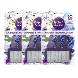 Perfect Scents Lavender and Honey Blossom Refill Air Freshener 20ml Assorted Packs
