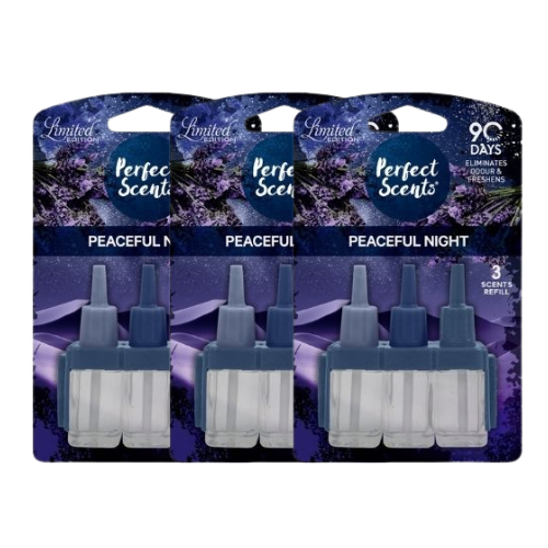 Perfect Scents Limited Edition Peaceful Night Refill Air Freshener 20ml Assorted Packs