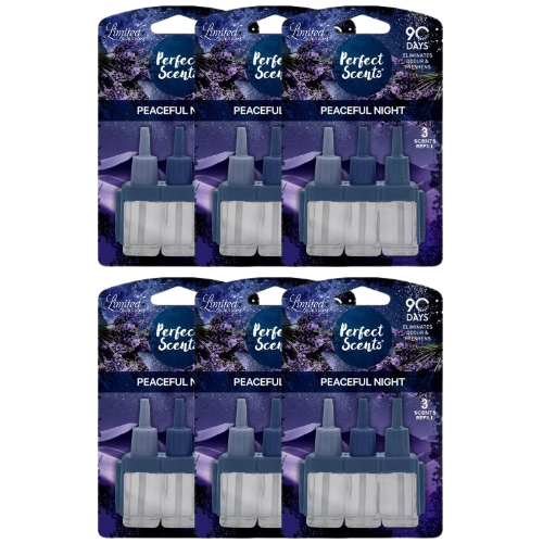 Perfect Scents Limited Edition Peaceful Night Refill Air Freshener 20ml Assorted Packs