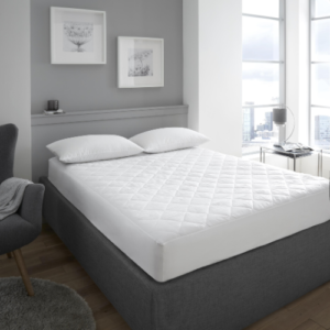 New Quilted Mattress Protector White Assorted Sizes