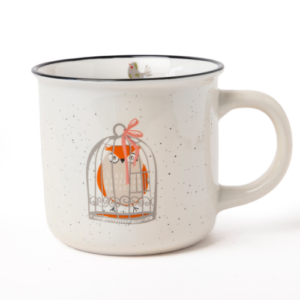 Speckled Owl Ceramic Mug 390ml Assorted Designs