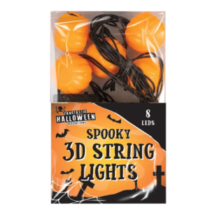 Halloween 3D LED String Lights 1.5m