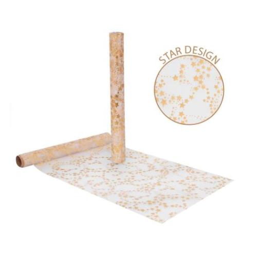 Stars Design Table Runner 29 x 200cm Assorted Colours