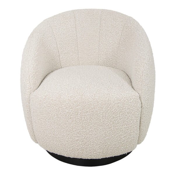 Natural Finish Swivel Chair