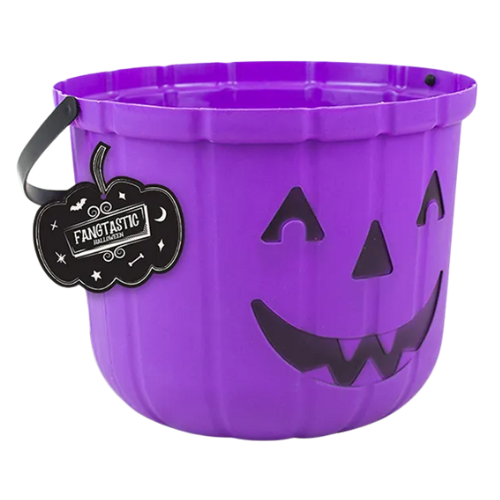 Halloween Pumpkin Buckets Assorted Colours