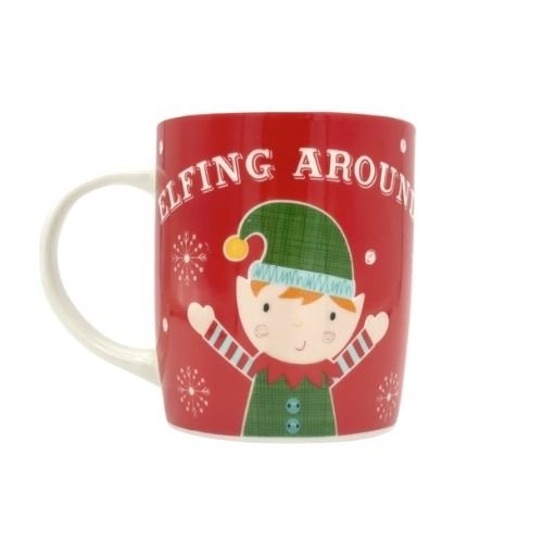 Christmas ‘Elfing Around’ Elf Mug