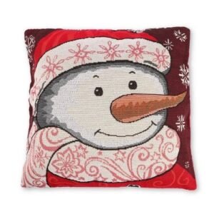 Christmas Festive Snowman Cushion 46cm x 46cm