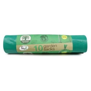Tidy Z Green Garden Sacks 10 Pack 50L