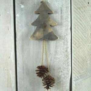Christmas Tree Driftwood Garland Decoration