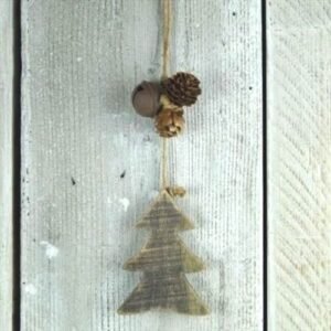 Christmas Tree Driftwood Decoration