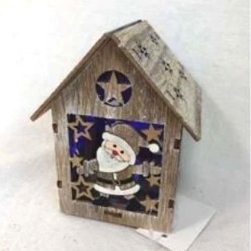 Christmas Santa LED House Decoration