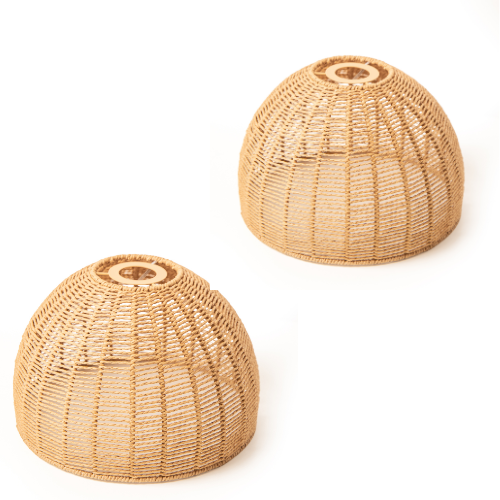 Wicker Ceiling Light Shade Pendant 29cm