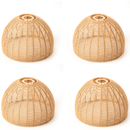 Wicker Ceiling Light Shade Pendant 29cm