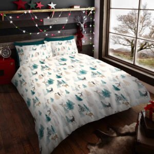 Life From Coloroll Woodland Stag Christmas Duvet Assorted Sizes