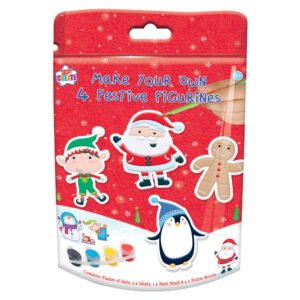 Make Your Own Christmas Figurines 4 Pack