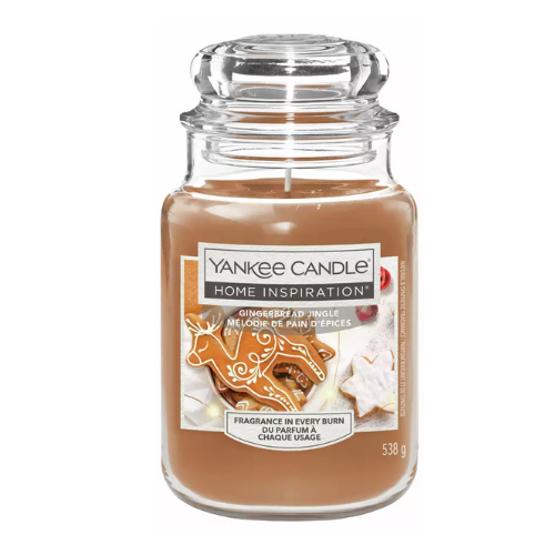 Yankee Candle Gingerbread Jingle Large Jar 538g