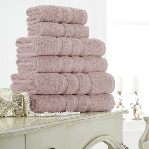Zero Twist Towel Collection — Bath Sheet — Blush Pink