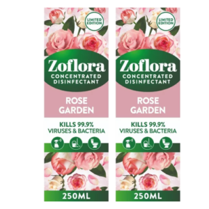 Zoflora Rose Garden Concentrated Fragrance 250ml Assorted Packs