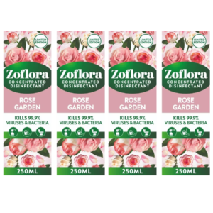 Zoflora Rose Garden Concentrated Fragrance 250ml Assorted Packs