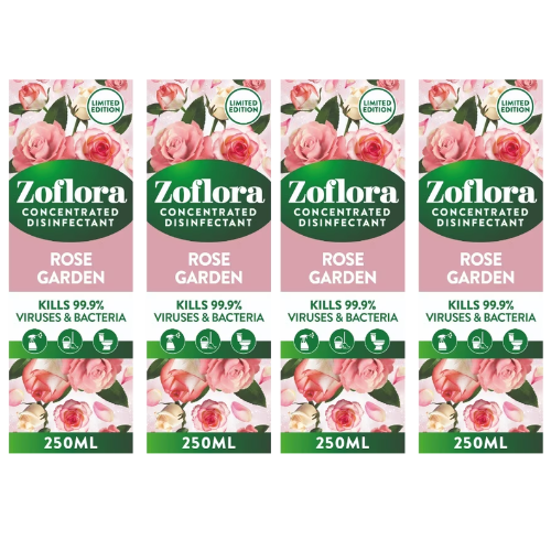 Zoflora Rose Garden Concentrated Fragrance 250ml Assorted Packs