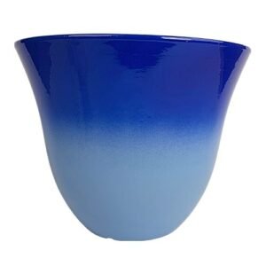 Blue Abigail Ombre Planter 29cm