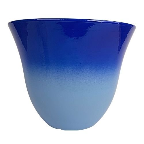 Blue Abigail Ombre Planter 29cm